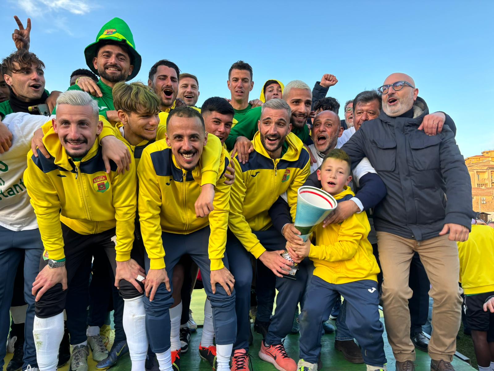 Enna, poker all’Imesi e festa grande